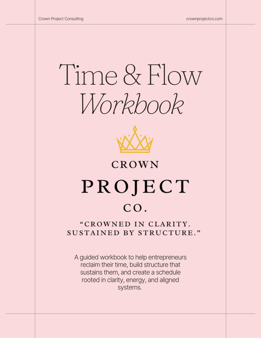 Time & Flow Workbook