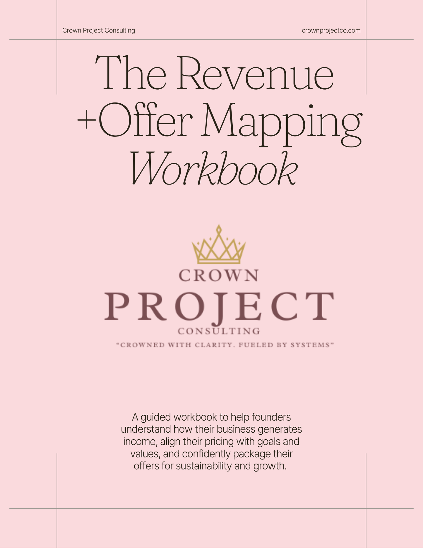The Revenue + Offer Mapping Workbook