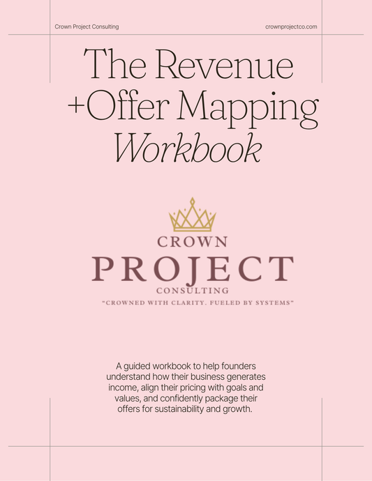 The Revenue + Offer Mapping Workbook