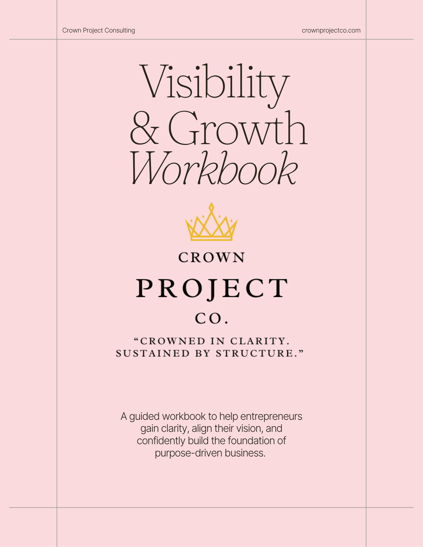 Visibility & Growth Workbook
