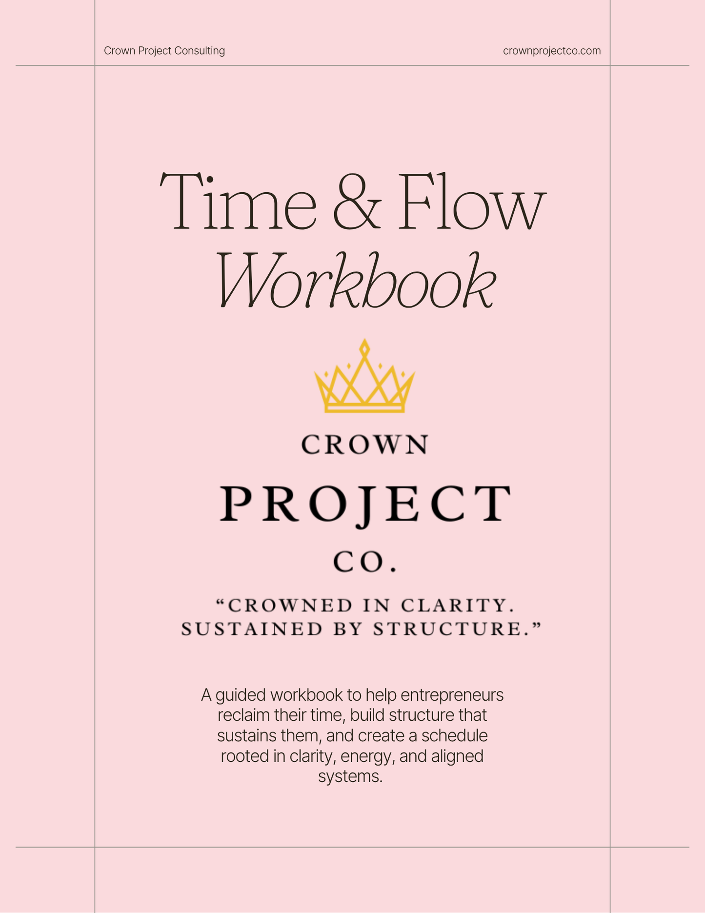 Time & Flow Workbook