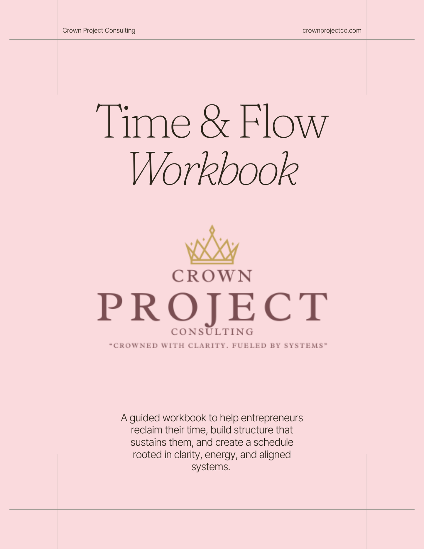 Time & Flow Workbook